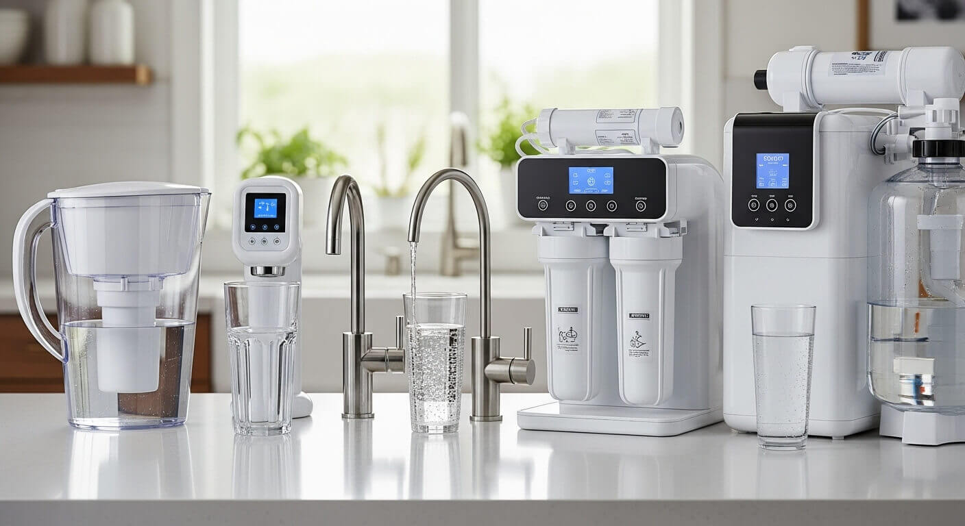 Ev Tipi Su Arıtma Cihazları